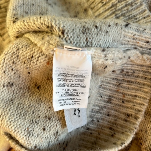 Madewell Donegal button sleeve sweater dress - size medium - Picture 9 of 9